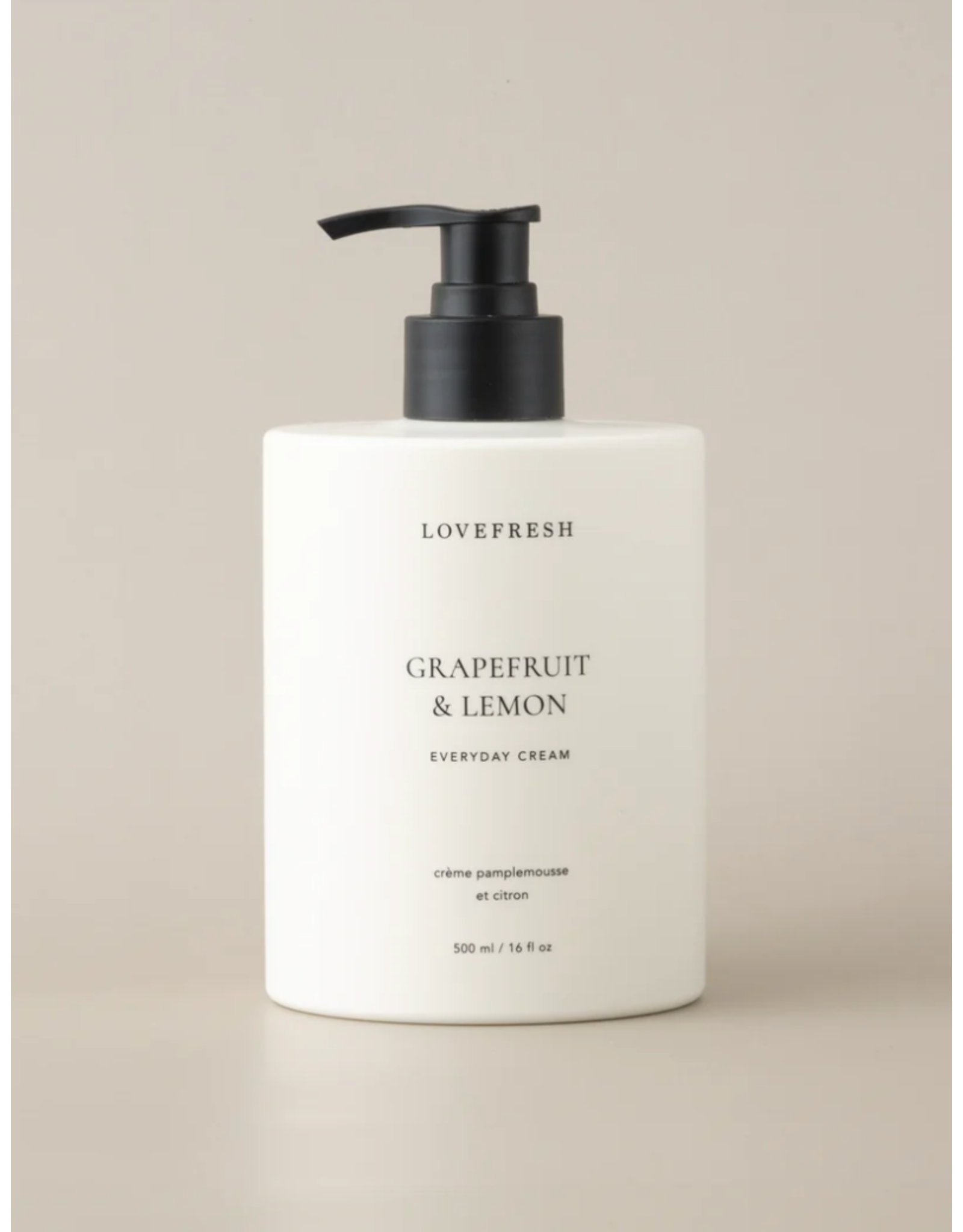 Lovefresh Lovefresh Everyday Cream - Grapefruit & Lemon
