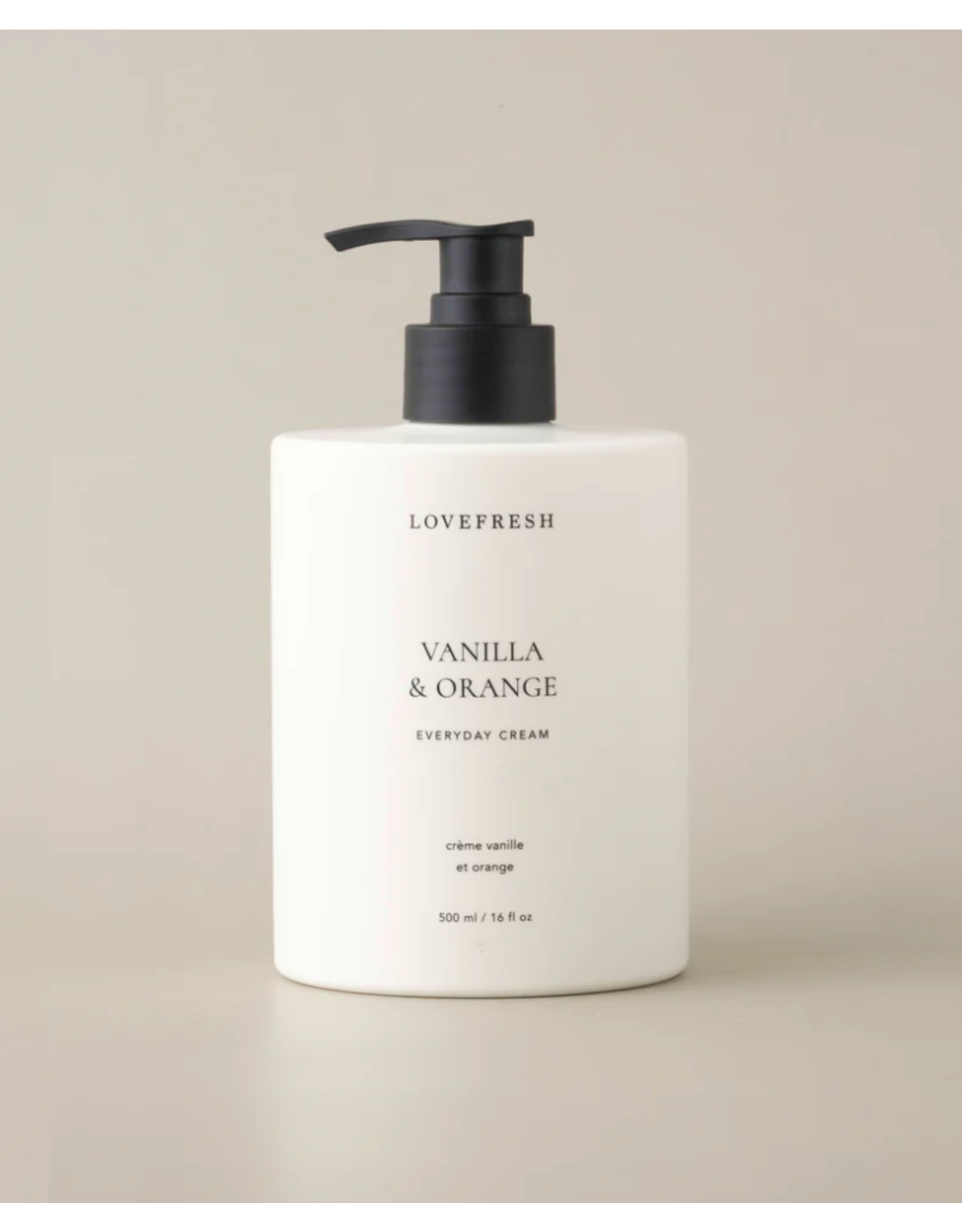 Lovefresh Lovefresh Everyday Cream - Vanilla & Orange