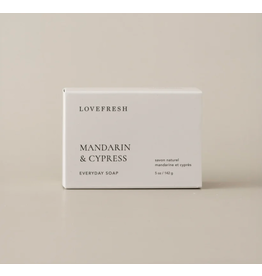 Lovefresh Lovefresh Everyday Bar Soap - Mandarin & Cypress