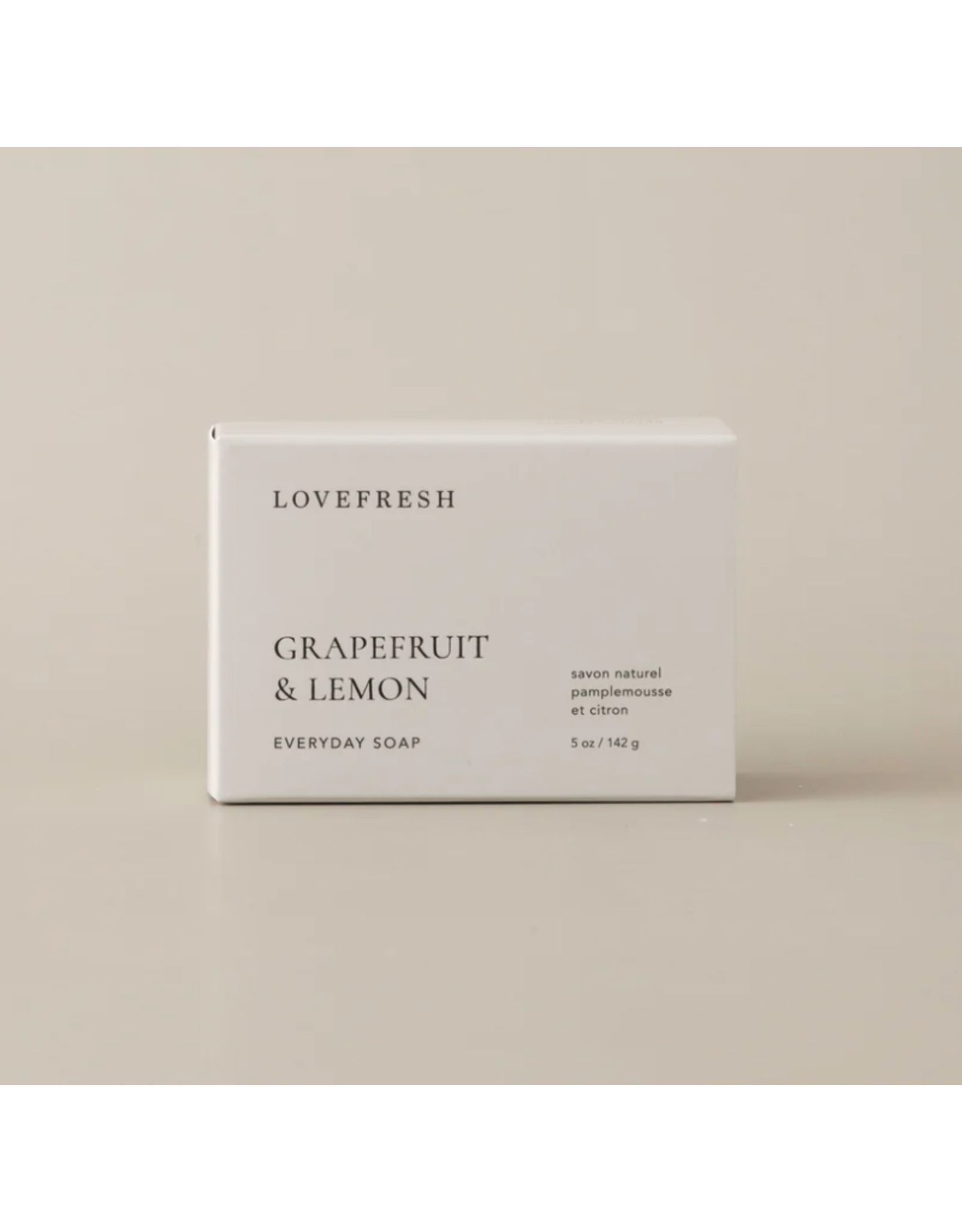 Lovefresh Lovefresh Everyday Bar Soap - Grapefruit & Lemon