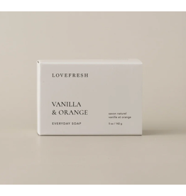 Lovefresh Lovefresh Everyday Bar Soap - Vanilla & Orange