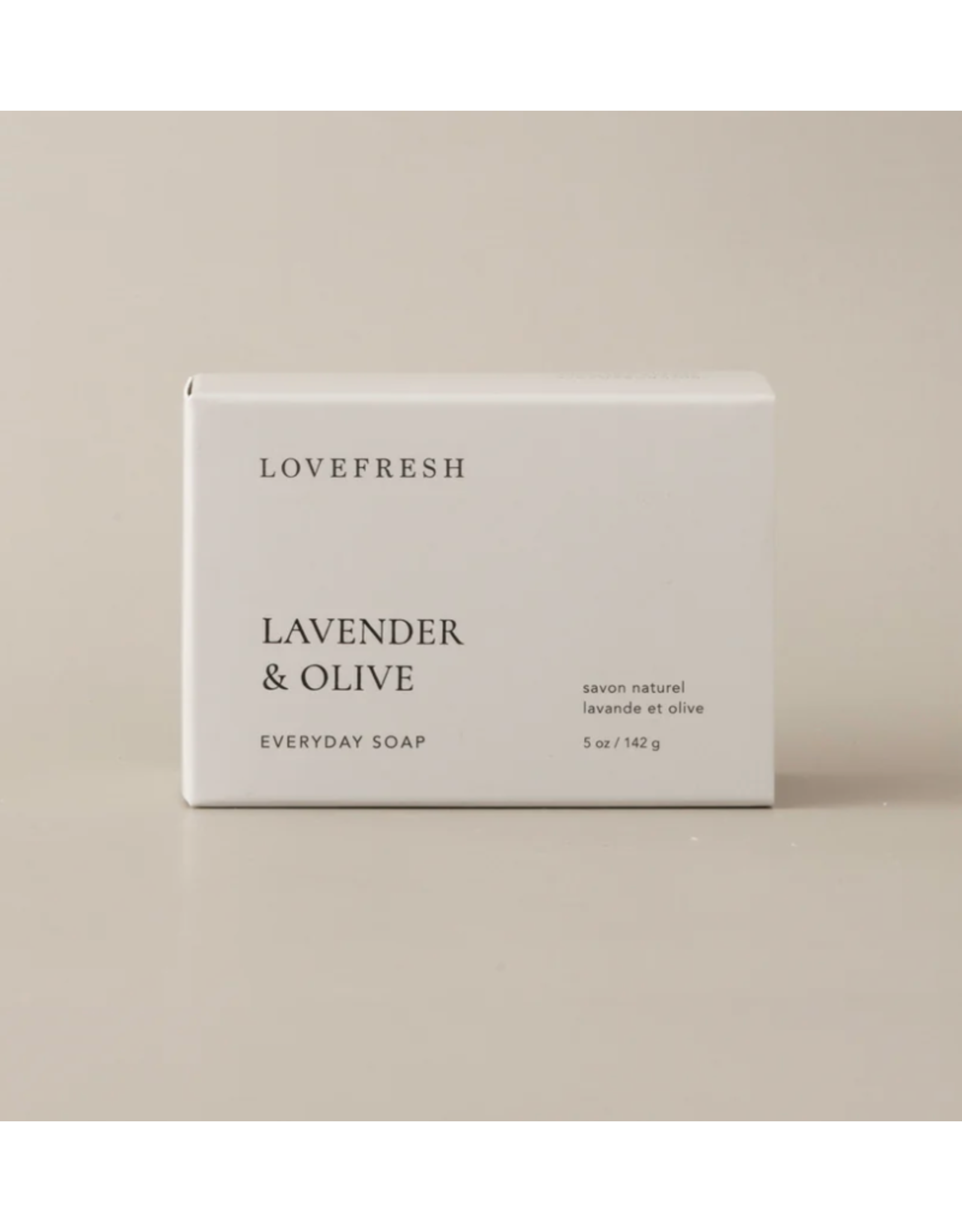 Lovefresh Lovefresh Everyday Bar Soap - Lavender & Olive