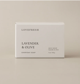 Lovefresh Lovefresh Everyday Bar Soap - Lavender & Olive