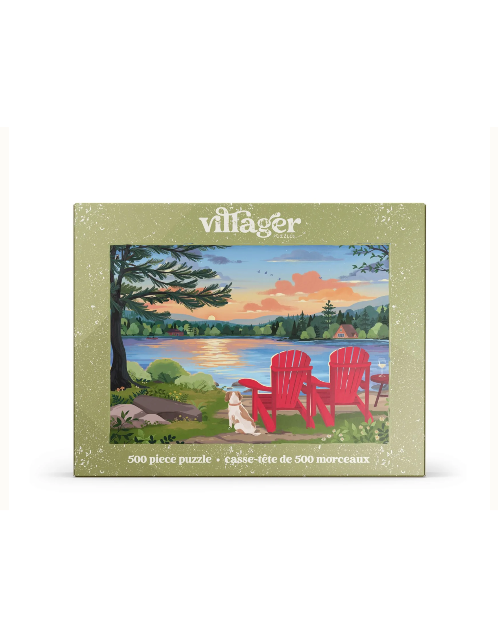 Villager Puzzles Cottage Country - 500 Piece Puzzle