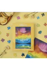 Villager Puzzles Rainbow Northern Lights - 500 Piece Puzzle