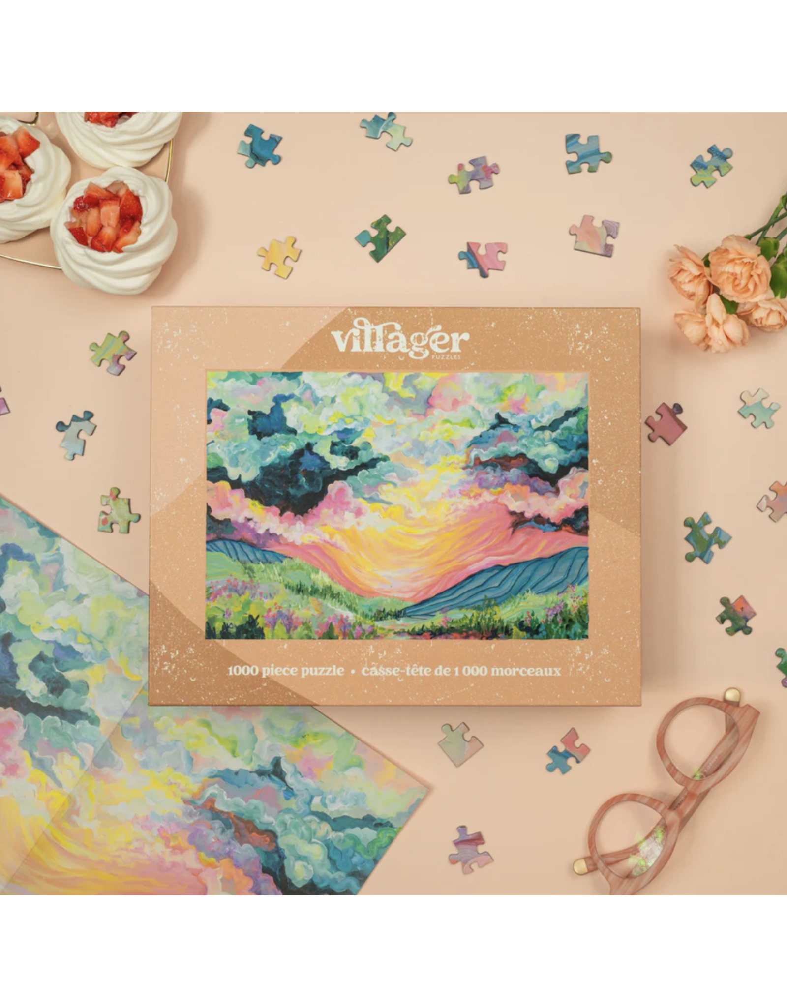 Villager Puzzles Daybreak - 1000 Piece Puzzle