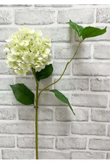 Tri W Imports White Green Hydrangea Spray
