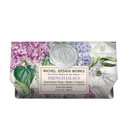 Michel Design French Lilacs Large Bath Bar