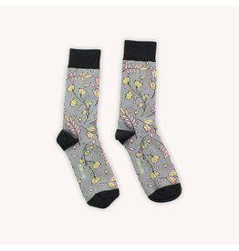 Pokoloko Pima Socks - Night Floral -