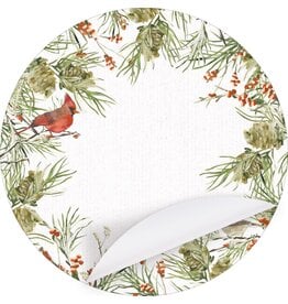 Paper Placemat - 24 Sheets- Winter Birds