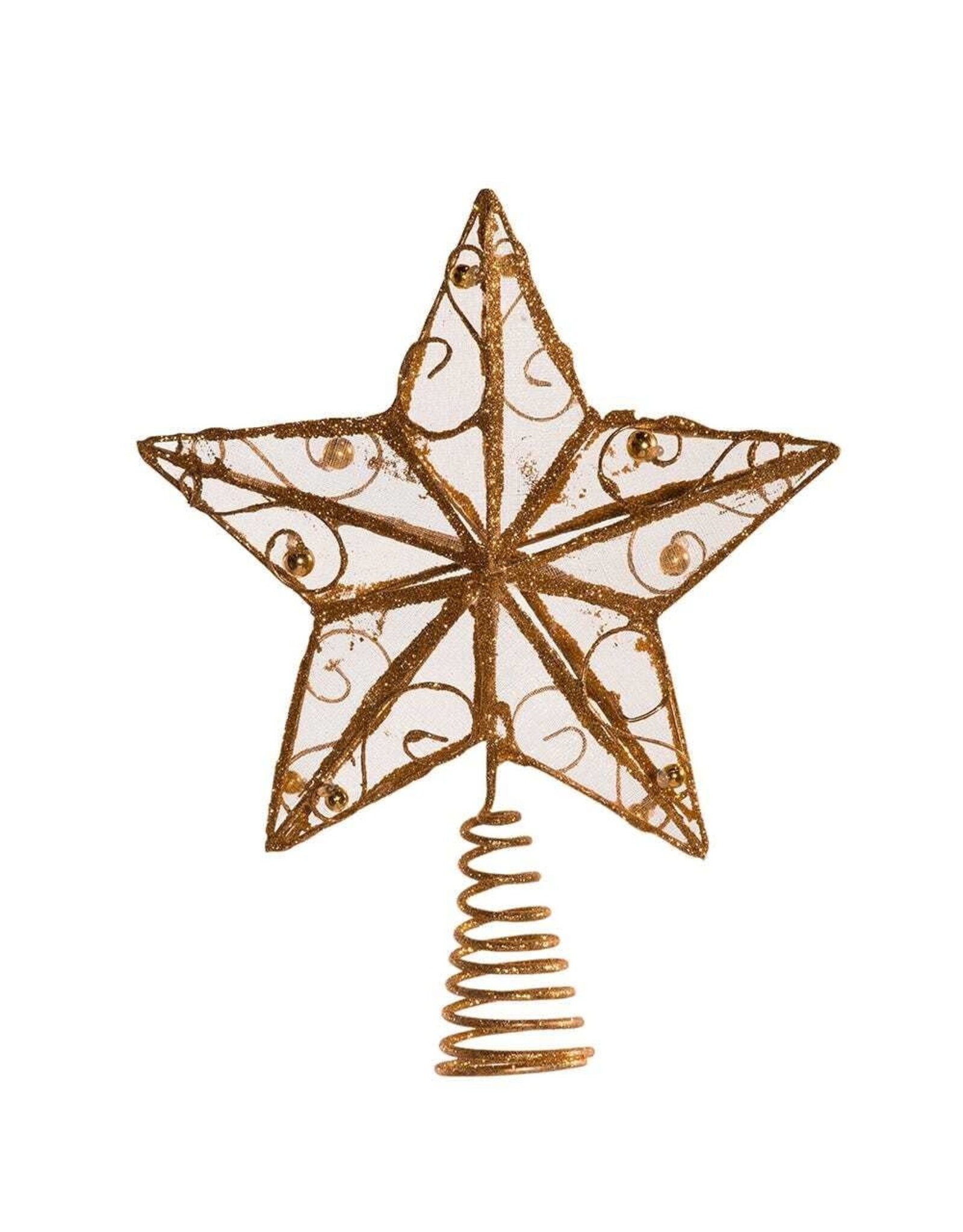 Gold Wire Treetop Star