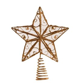Gold Wire Treetop Star