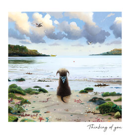 Thinking of You - Dog At The Beach