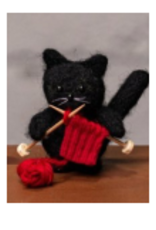 Genius Premium Craft Knitting Kitty - Felting Kit