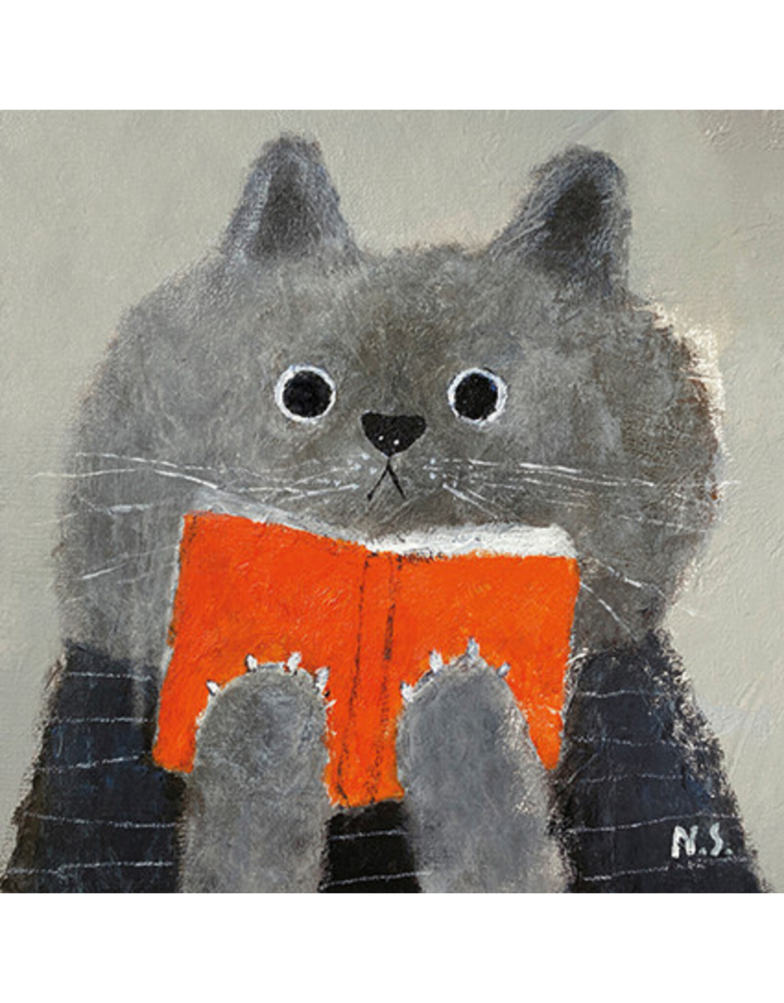 Just Because - The Cat And The Book