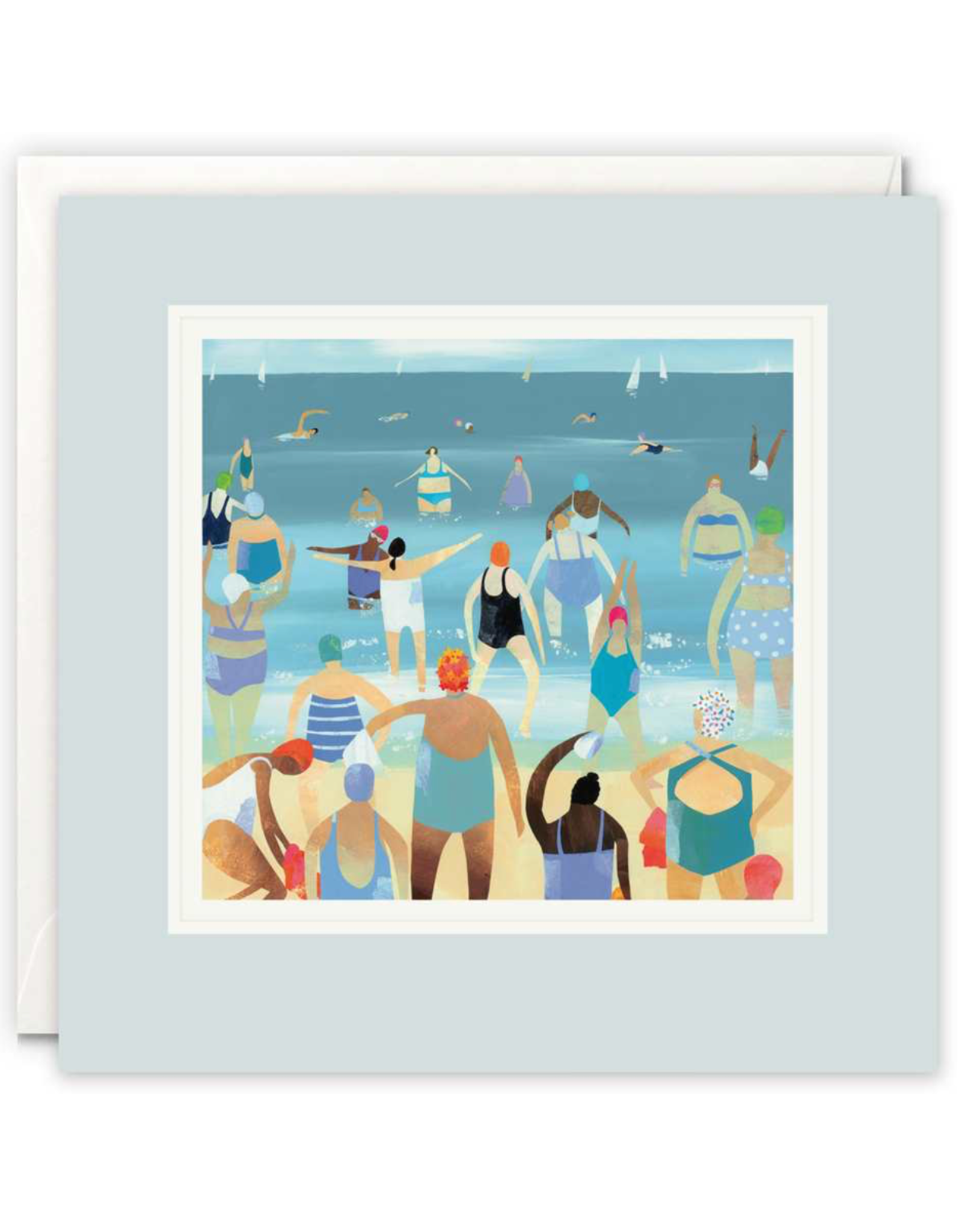 Just Because - Busy Beach