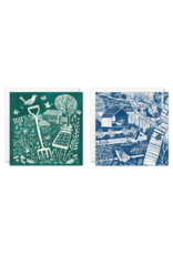 Wallet Note Cards - Set/8 - Garden
