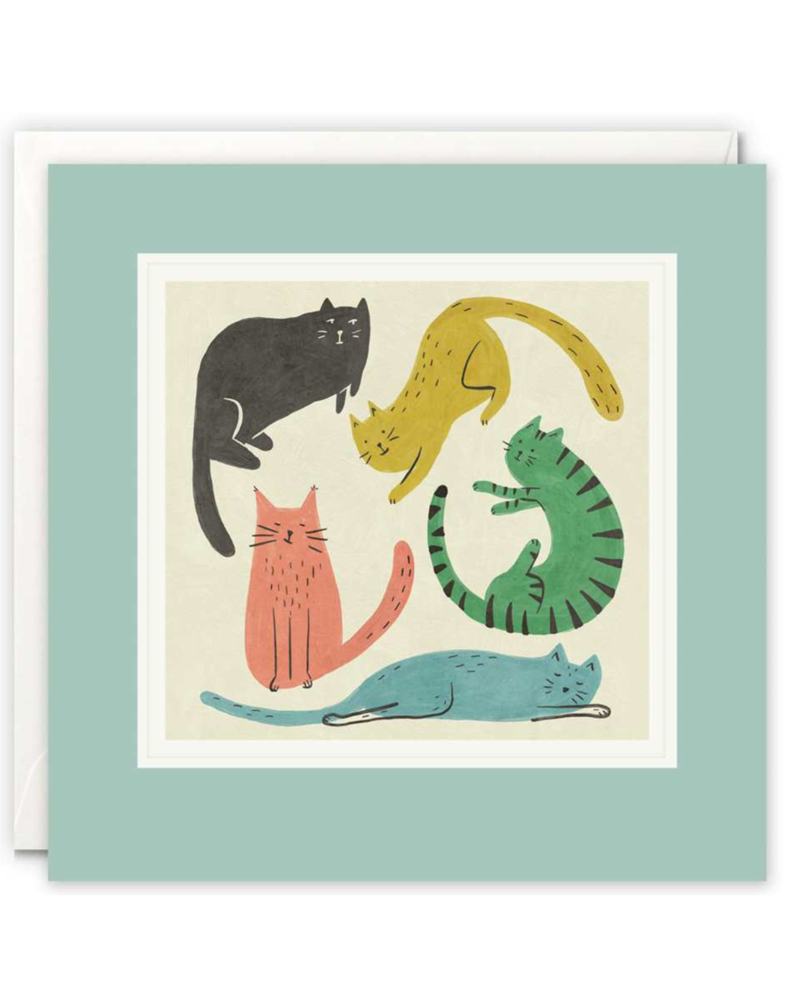 Just Because - Colourful Cats