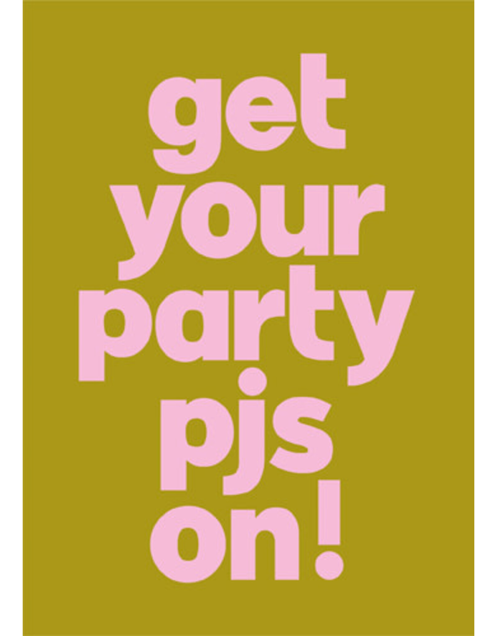 Birthday - Get Your PJs On
