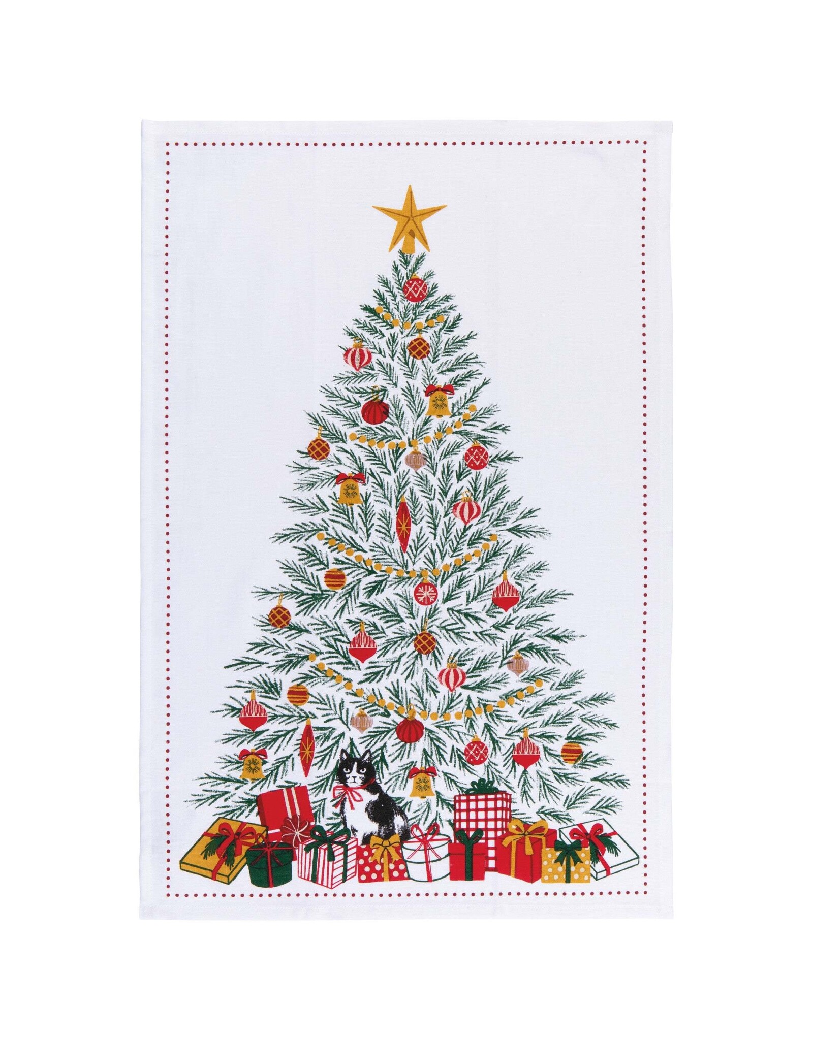 Festive Fir Christmas Dishtowel