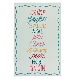 Cheers All Around Dishtowel