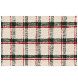 Noel Plaid Christmas Placemat - Set/4