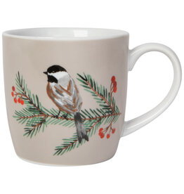 Birds & Boughs Christmas Mug