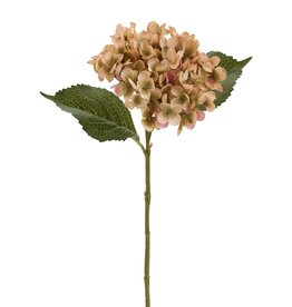 Faux Mauve/Green Hydrangea  Spray