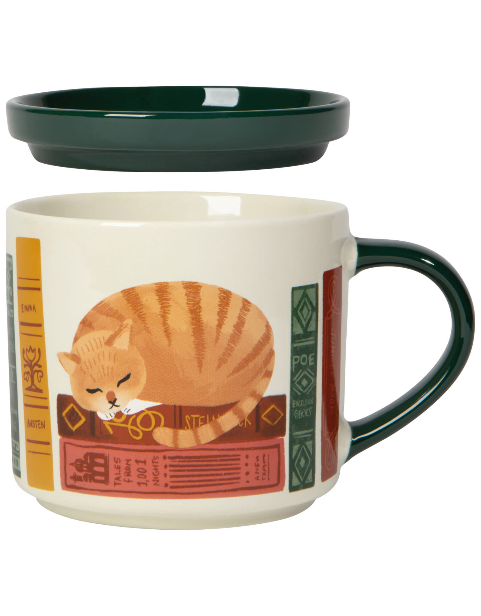 Book Club Mug with Lid