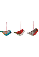 Bird Felt Christmas Tree Ornaments -