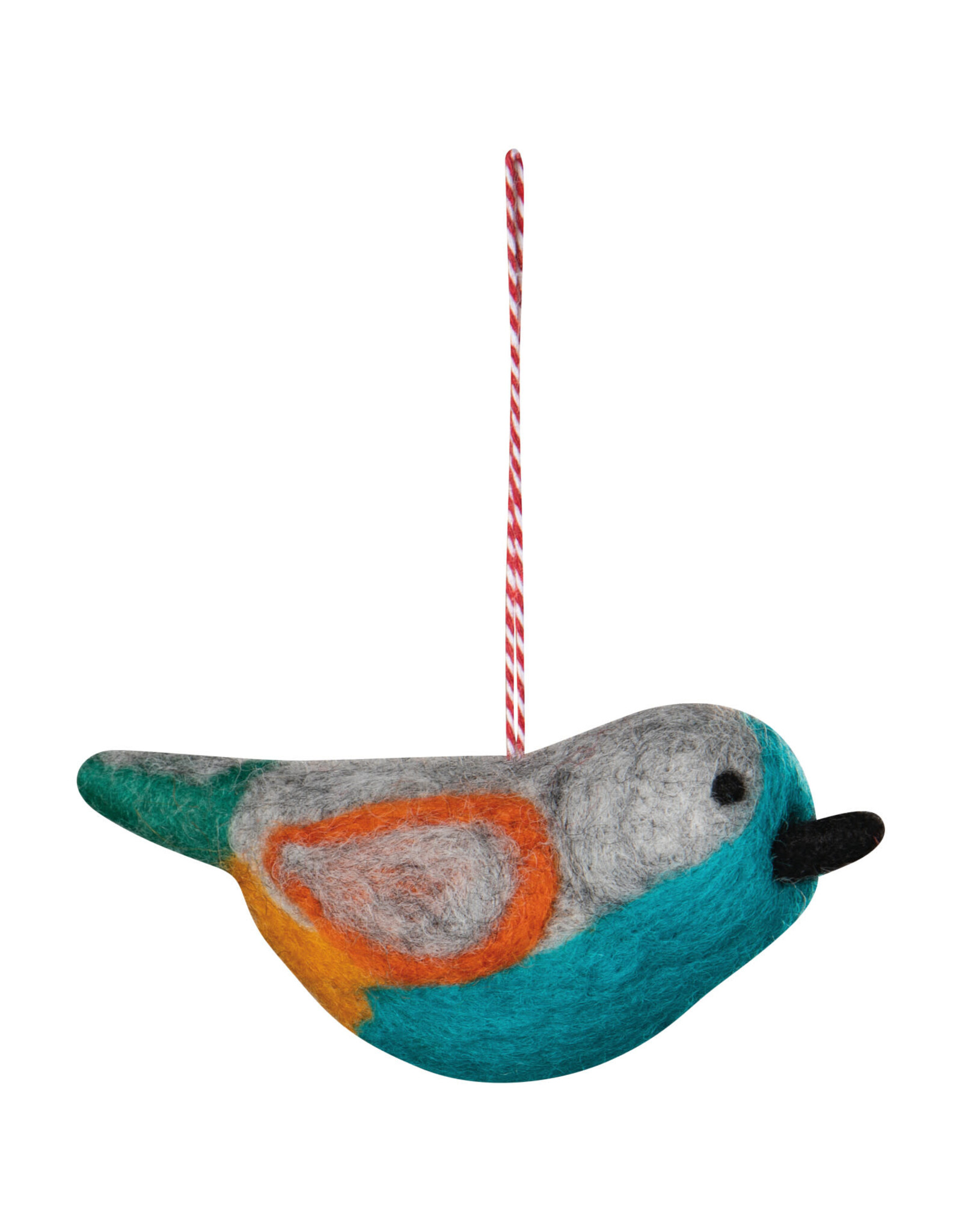 Bird Felt Christmas Tree Ornaments -
