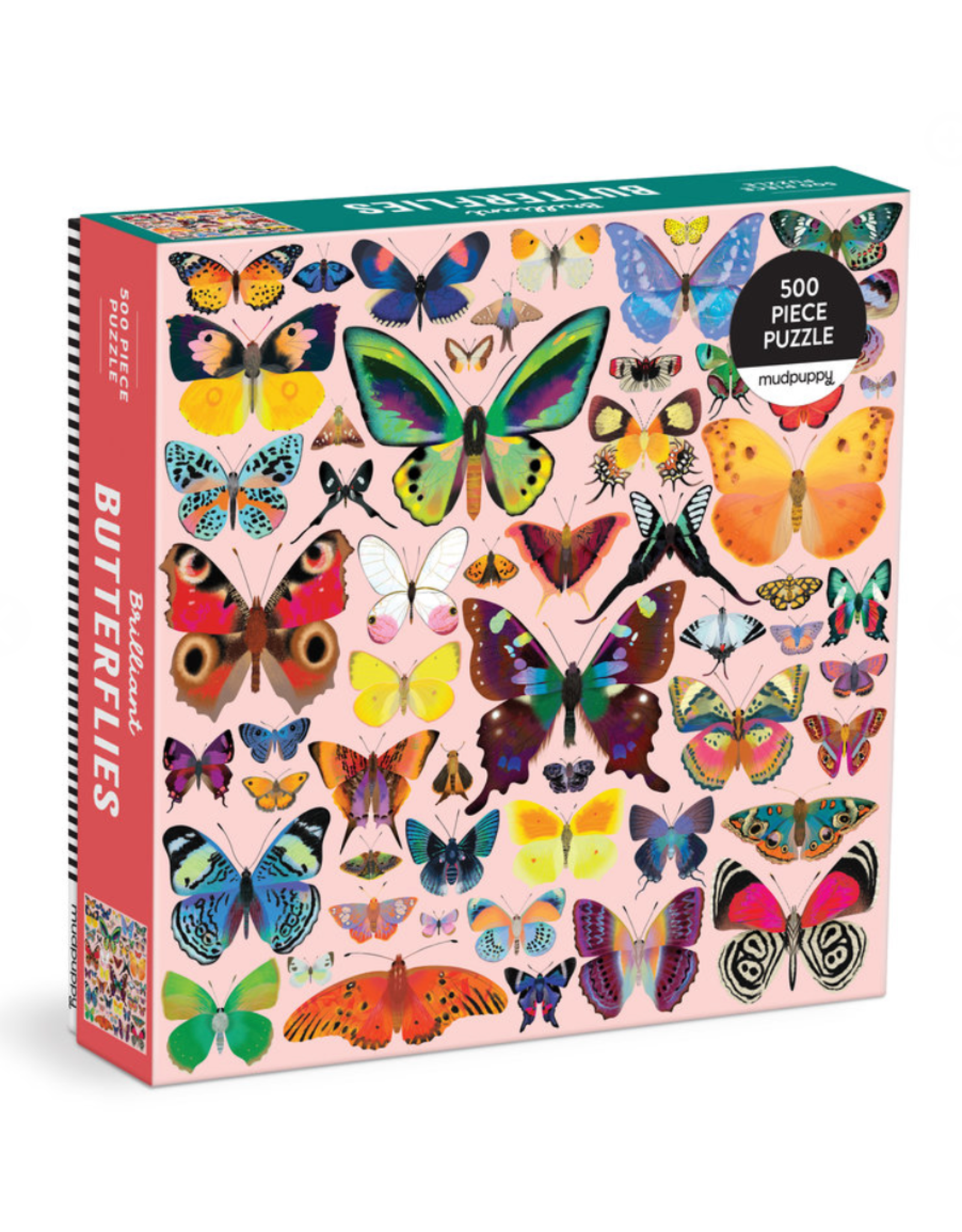 Brilliant Butterflies 500 Piece Puzzle