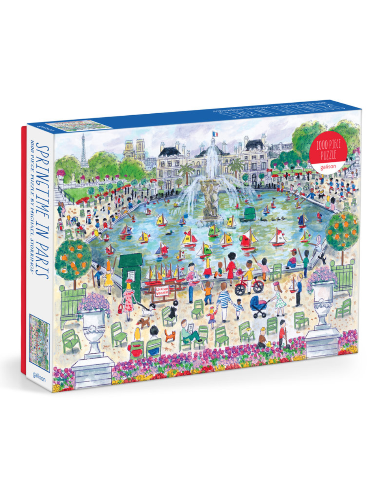 Springtime in Paris 1000 Piece Puzzle