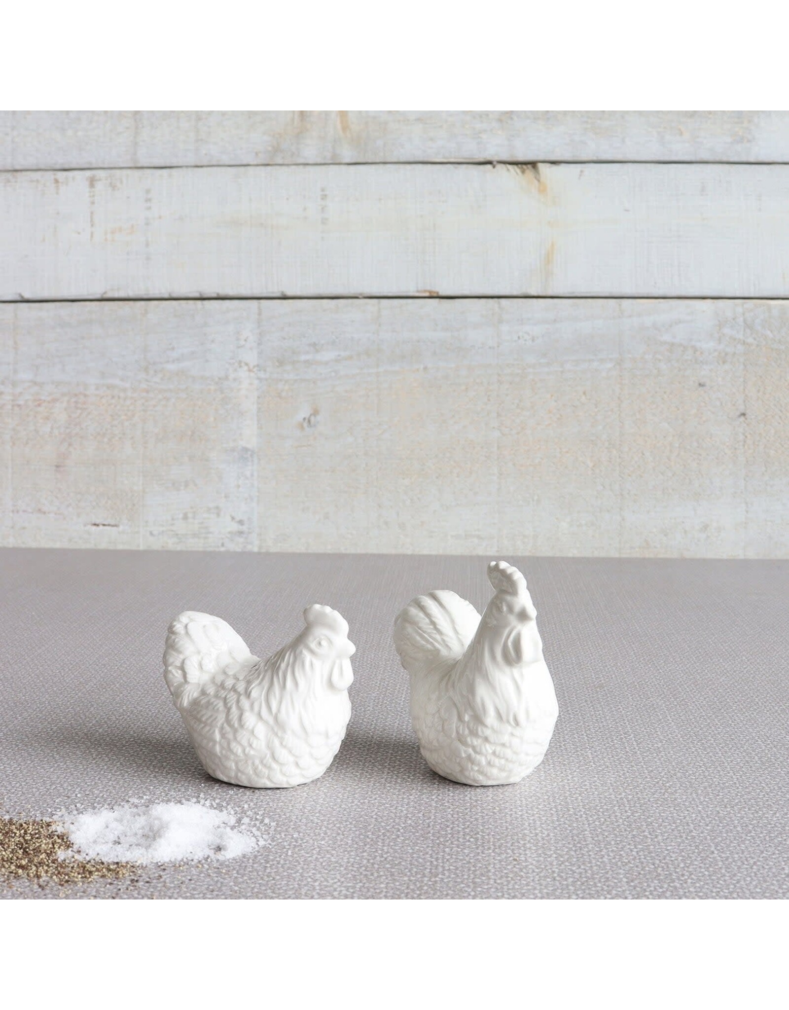 Hen and Rooster Salt & Pepper