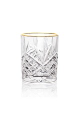 Ashford Gold Old Fashioned Glass 310 ml, Set of 4