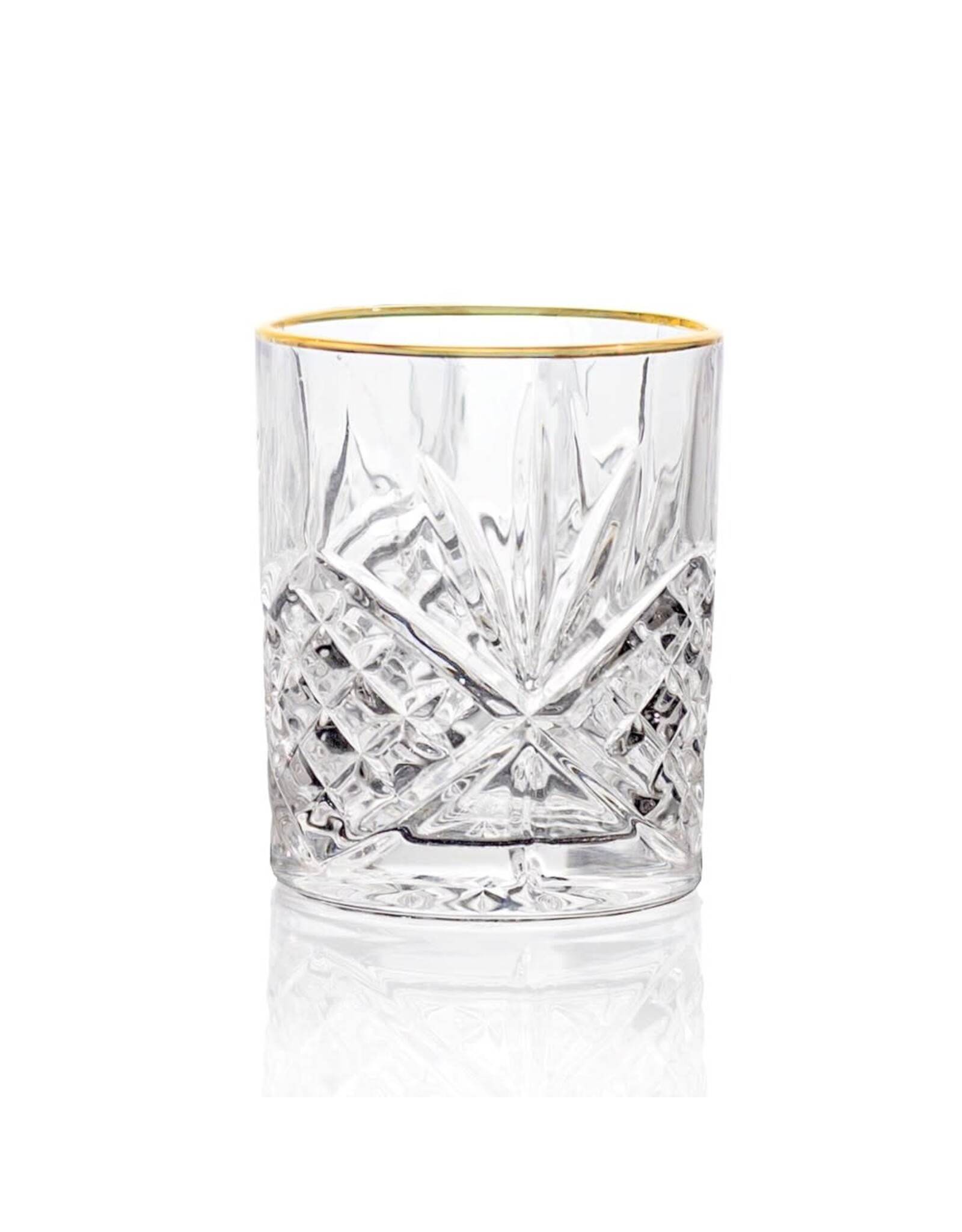 Ashford Gold Old Fashioned Glass 310 ml, Set of 4
