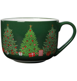Festive Fir Latte Christmas Mug