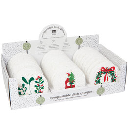 Tis the Season Compostable Sponge - Tis the Season Compostable Sponge -