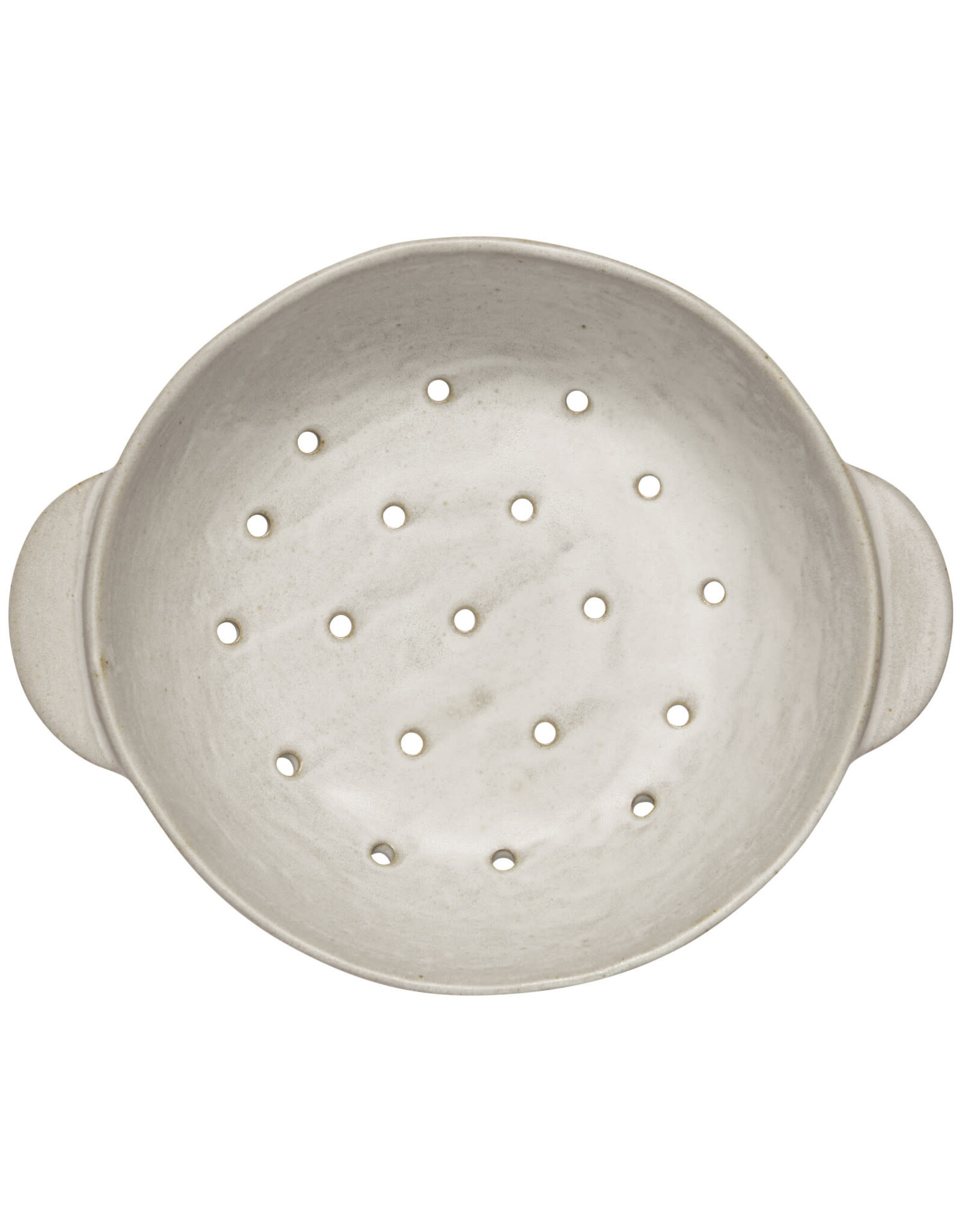 Ivory Stoneware Fruit Bowl 9 inch