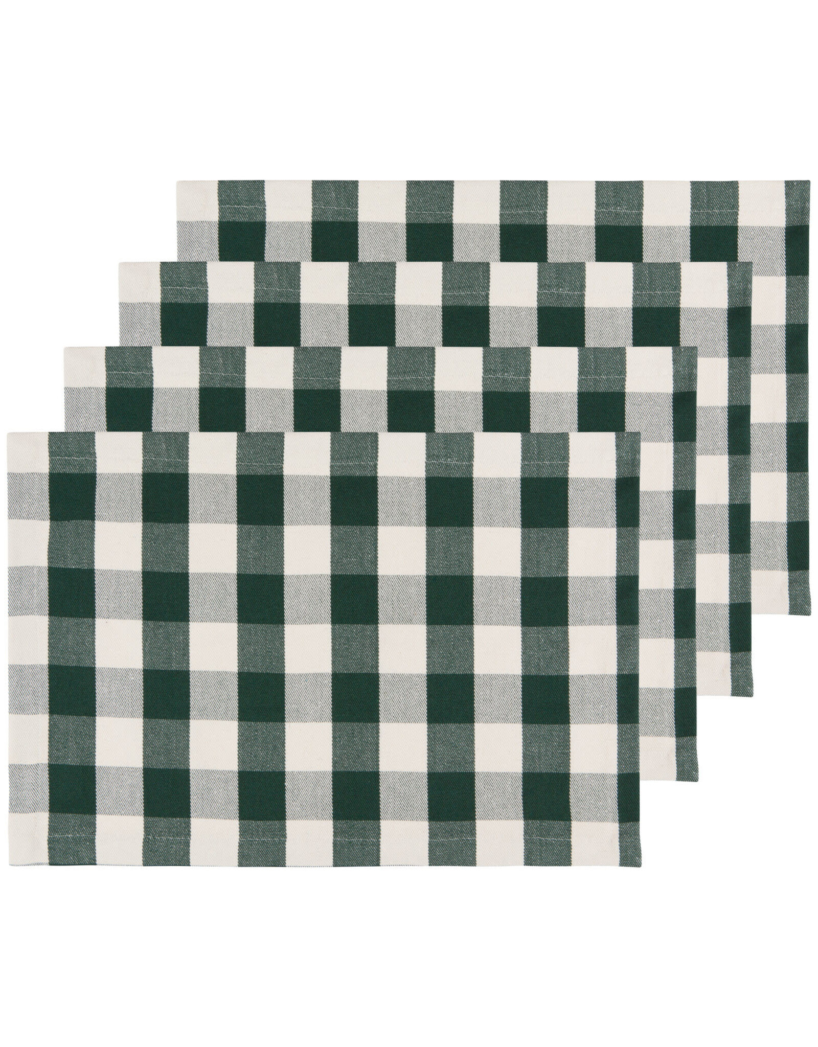 Second Spin Spruce Buffalo Check Placemats Set of 4