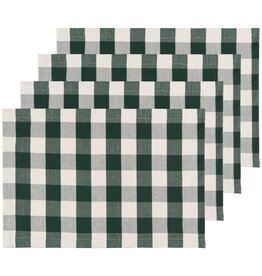 Second Spin Spruce Buffalo Check Placemats Set of 4