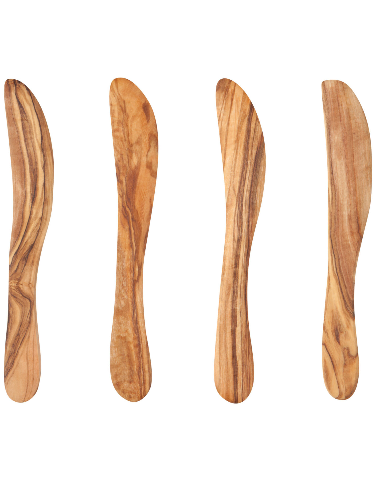 Olive Wood Spreaders Set of 4