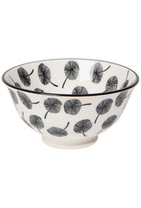 Grey Dandelion Stamped Bowl 3.5 Inch
