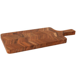 Acacia Chevron Serving Paddle 20 in