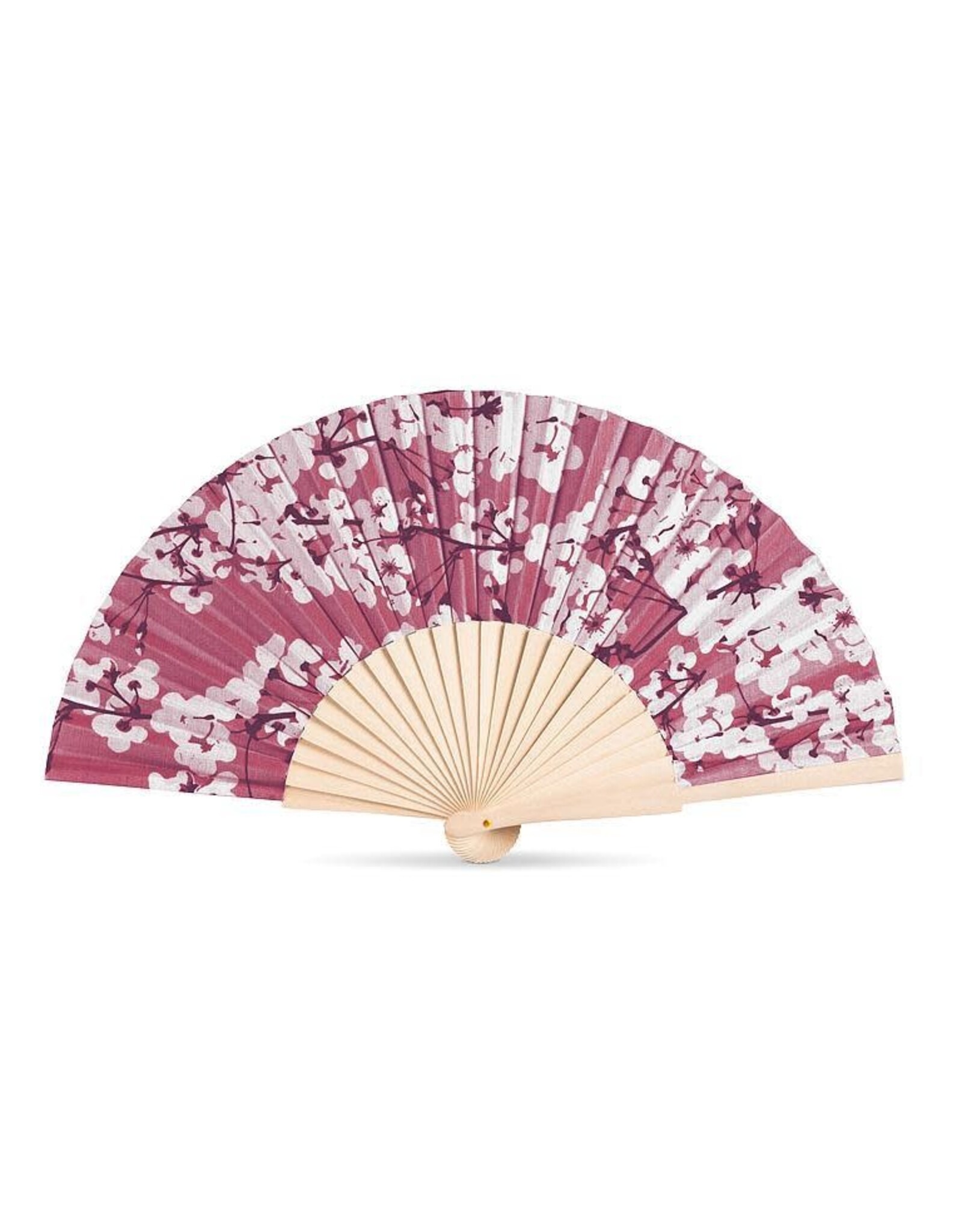 Cherry Blossom Print Hand Fan