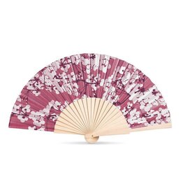 Cherry Blossom Print Hand Fan