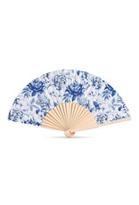 Chintz Print Hand Fan