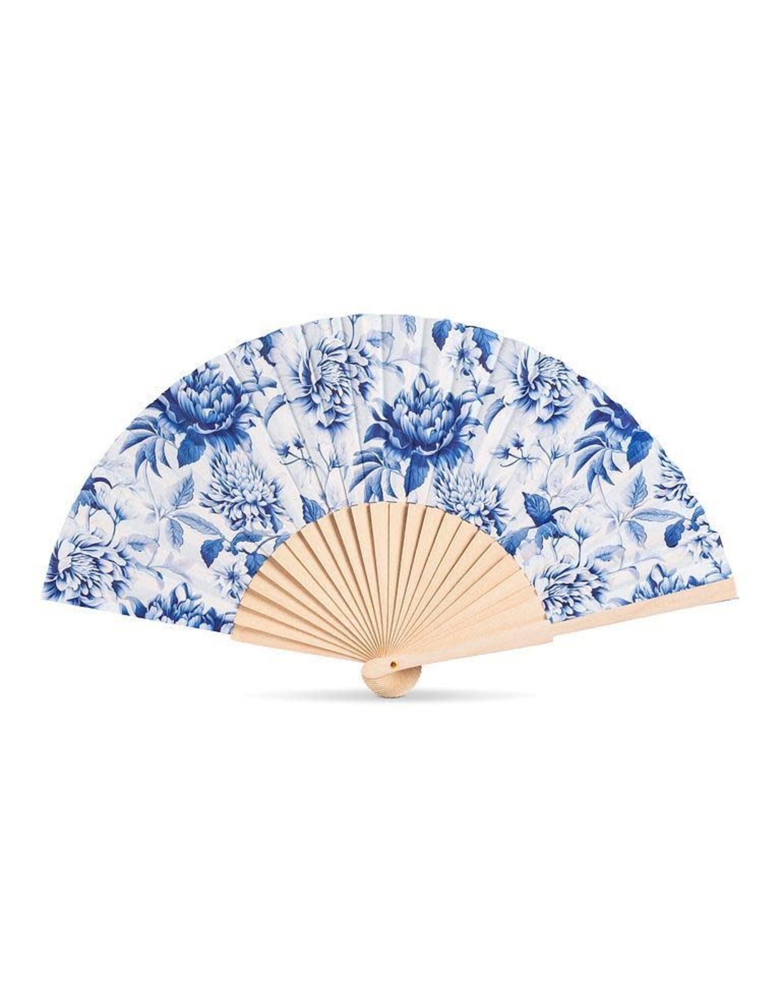 Chintz Print Hand Fan