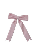 Velvet Clip-on Bow