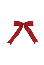 Velvet Clip-on Bow